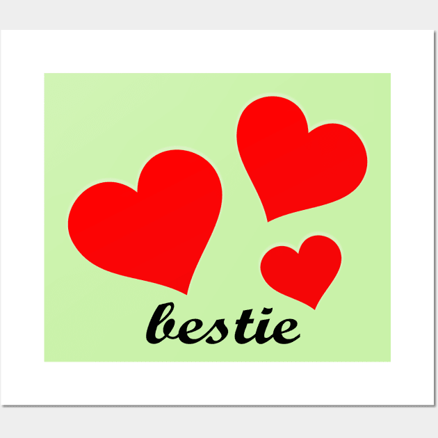 Bestie Wall Art by NeetzCreation